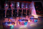 Party bus Пати Пас - фото салона. Бокалы